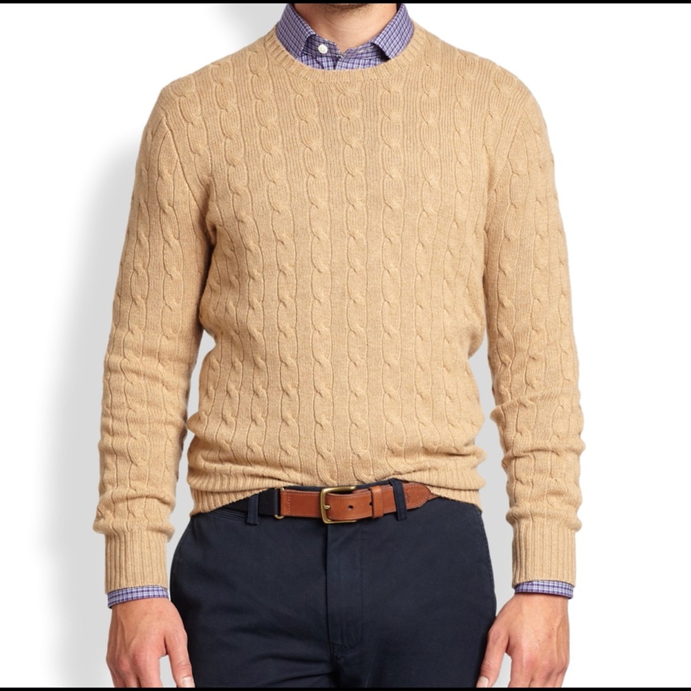 Men’s Polo by Ralph Lauren 100% Cashmere Sweater